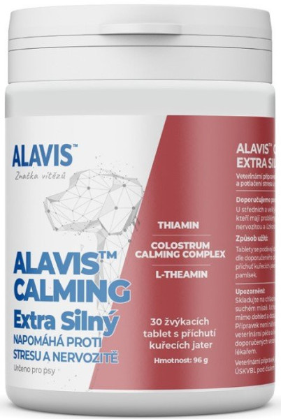 Alavis Calming Extra silný 30tbl.