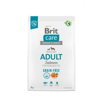 Brit Care Dog Bezzbożowa Adult - łosoś i ziemniak, 3kg