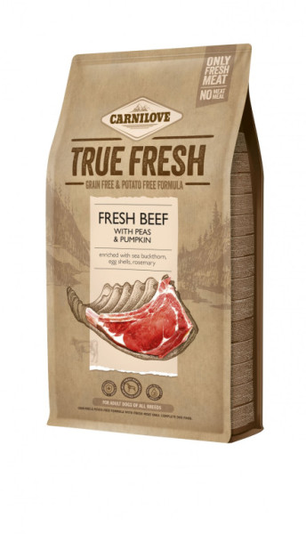Carnilove True Fresh BEEF for Adult dogs 4 kg