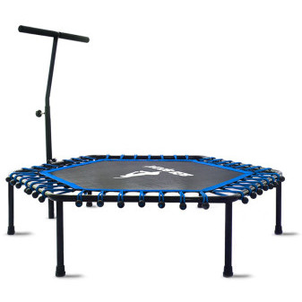 Aga FITNESS Trampolína 130 cm Modrá + madlo