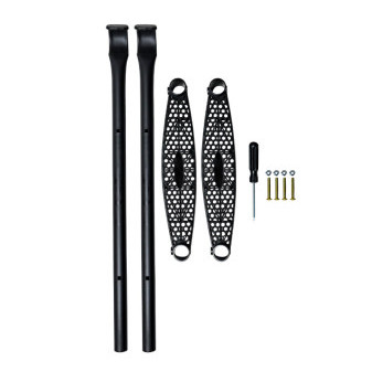 Aga Žebřík k trampolíně 180 - 250 cm Černý