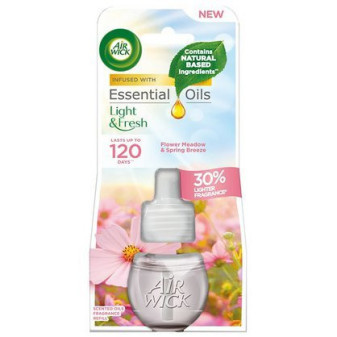 AIR WICK osvěžovač vzduchu 19ml elektrická náplň Flower Meadow and Spring Breeze