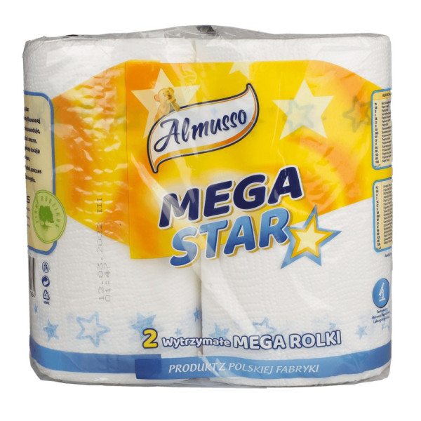 Ręcznik papierowy/ręcznik Almusso MEGA STAR 2 szt., opak. 2 szt.