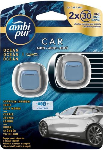 Odświeżacz powietrza AmbiPur Car 2x2ml Jaguar Ocean