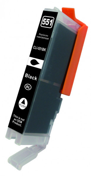 Alternatíva Color X CLI-551XL - atrament čierny pre Canon Pixma iP7250, MG5400/5450/6350, 13ml