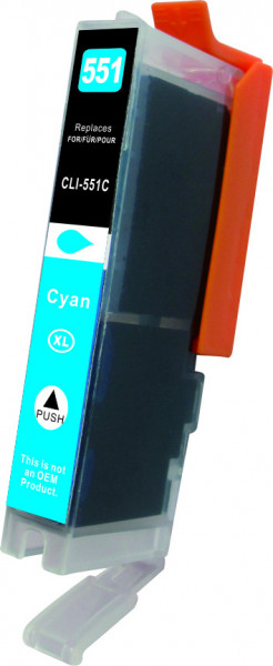 Alternativa Color X CLI-551XL - inkoust cyan pro Canon Pixma iP7250, MG 5400/5450/6350, 13ml