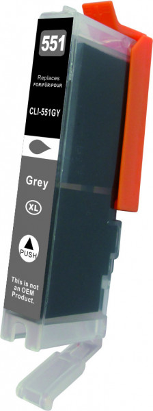 Alternativa Color X  CLI-551XL GY- inkoust GREY pro Canon Pixma iP7250, MG5450(S), MG6350, 13 ml