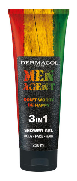 DERMACOL Men Agent Don´t worry be happy sprchový gel 3v1 250ml