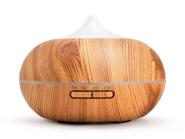aroma difuzér Sumó, osvěžovač a zvlhčovač vzduchu, imitace světlého dřeva