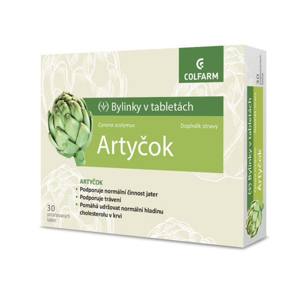 Colfarm Artyčok, 30 tbl.