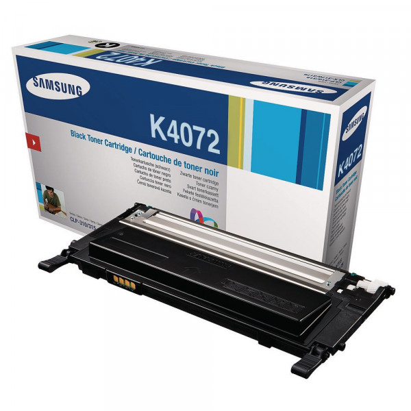 Oryginalny toner Samsung CLT-K4072S czarny do CLP-320/325, CLX-3185, 1500 stron.