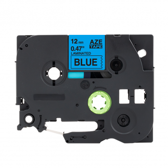 Alternativní páska Brother TZ-531 / TZe-531, 12mm x 8m, černý tisk / modrý podklad