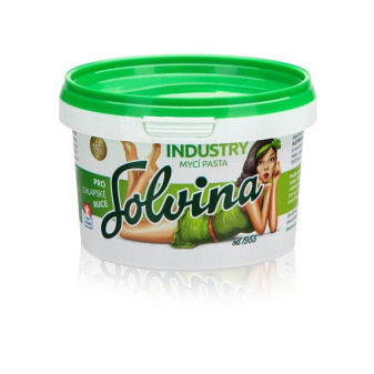Solvina industry 450g - mycí pasta na ruce (zelená)