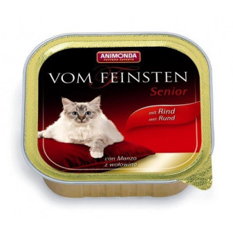 Animonda Vom Feinsten Senior paštéta pre staršie mačky hovädzie 100g