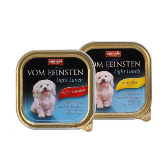 Animonda Vom Feinsten Light Pasztet obiadowy dla psów indyk+szynka 150g