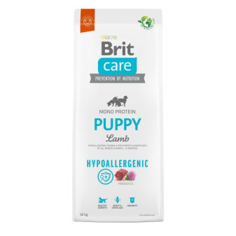 Brit Care Dog Hypoallergenic Puppy - lamb and rice, 12kg