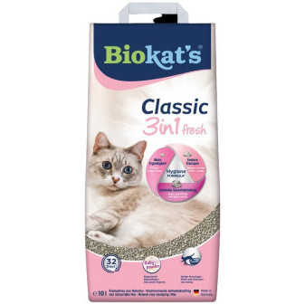 Podestýlka BIOKATS CLASSIC FRESH 3IN1 BABY 10l