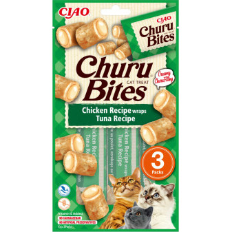 Churu cat Bites - kura, tuniak 30g