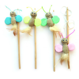 M-Pets Butterfly škádlítko (mix barev)