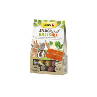 GIMBI Snack Plus gulicky MIX 50g