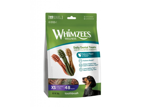 Whimzees zubní kartáček XS 360g