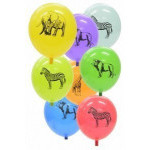 Balónky safari 1ks nafukovací