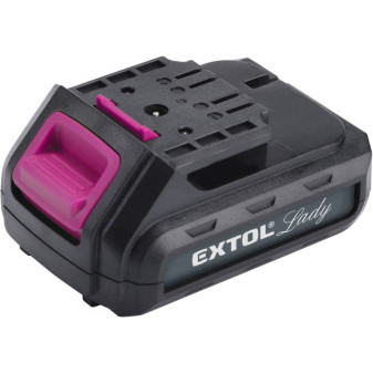 baterie akumulátorová, 12V Li-ion, 1300mAh, EXTOL LADY