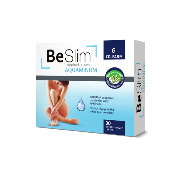 Colfarm Be Slim Aquaminum, 30 tabletek.