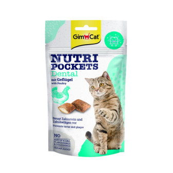 GimCat Nutri Pockets dentystyczne 60 g