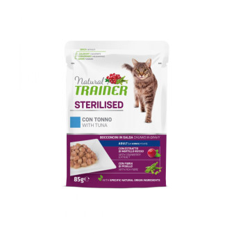 Kapsička Trainer Natural CAT SP. STER. tuňák  85g