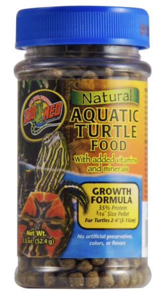 Krmivo Natural Aquatic Turtle Food pro vodní želvy - růstové