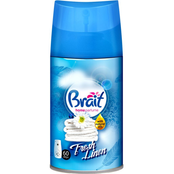 BRAIT osvěžovač vzduchu 250ml Fresh linen ( náhrada)