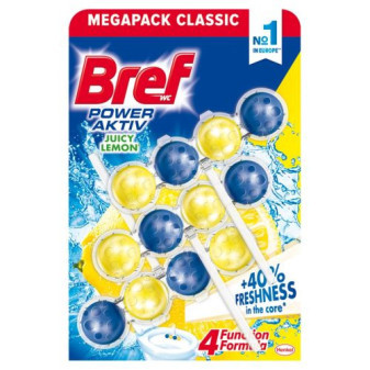 WC Bref power aktiv lemon 3x50g
