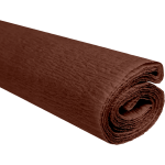 Papier krepowy brązowy 0,5x2m C35 28 g/m2