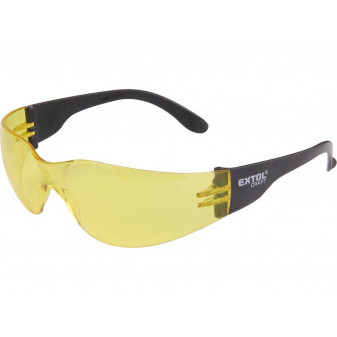 brýle ochranné žluté, žluté, s UV filtrem