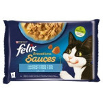 Kapsička Felix Sensations Sauce Surprise multipack treska s rajčetem + sardinky s mrkví v omáčce