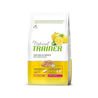 TRAINER Natural Small&Toy Puppy&Jun čerstvé kuře 2kg