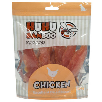 Huhubamboo Excellent sušená kuřecí prsa 250g[%nl%]Exp.: 11/2024