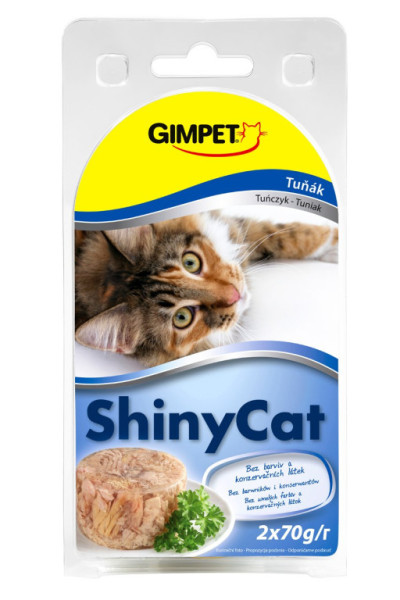 ShinyCat konzerva tuňák 2x70g