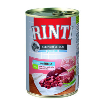 Finnern Rinti Junior konserwa wołowa dla psów 400g