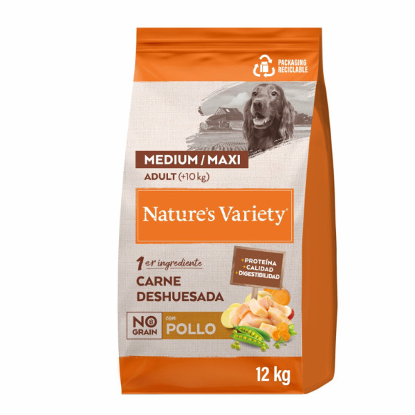 Nature´s variety selected pro střední psy s kuřecím 12kg