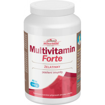 VITAR Veterinae Multivitamín Forte želé 40ks