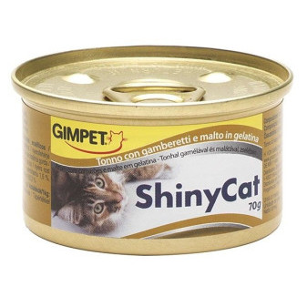 Konzerva ShinyCat tuňák + kreveta + maltóza, 70 g