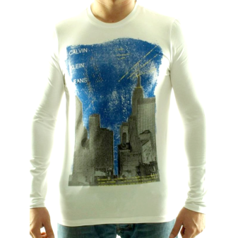 CALVIN KLEIN Tričko cmp84q Blanc