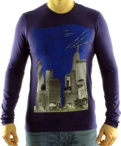 CALVIN KLEIN Tričko cmp84q Violet
