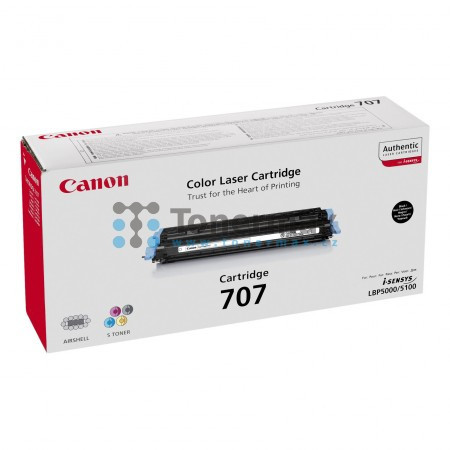 Canon CRG-707 originální toner black pro LBP-5000, 2500str.