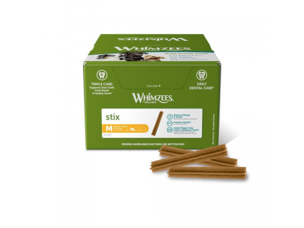 Whimzees stix M 100x30g (BAL)