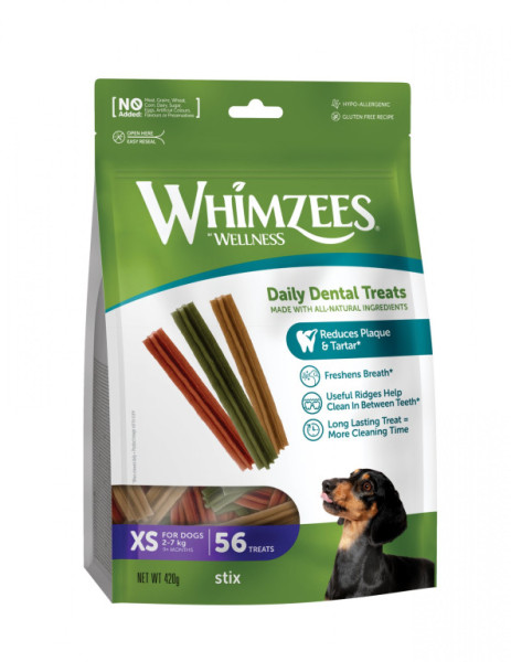 Whimzees stix XS 420g