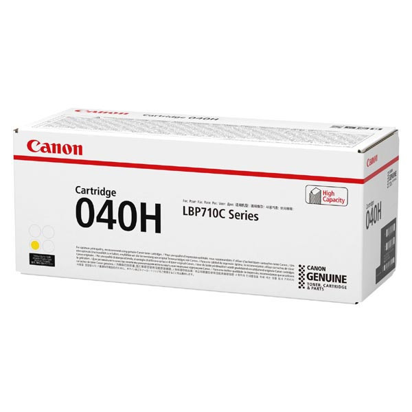 Canon originální toner 040H, yellow, 10000str., 0455C001, 0455C002, high capacity, Canon imageCL