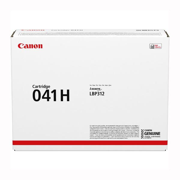Canon originální toner 041HBK, black, 20000str., 0453C002, high capacity, Canon i-SENSYS LBP312x